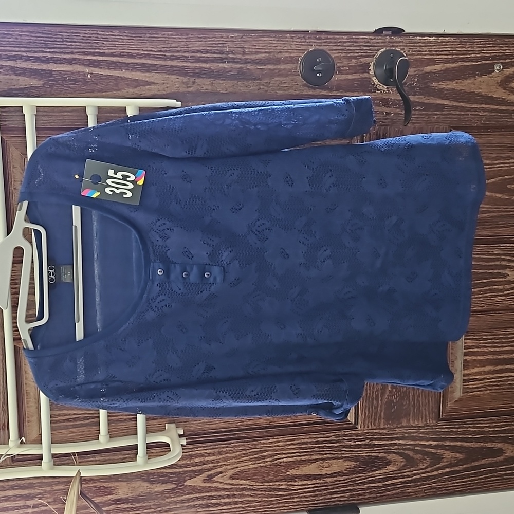305 EUC DEB SHEER TOP